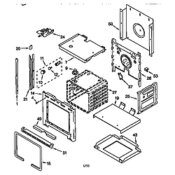 RBS275PDQ6 Oven Oven Parts diagram