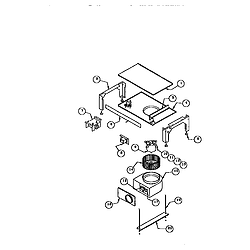 RDDS30 Range Base assembly Parts diagram