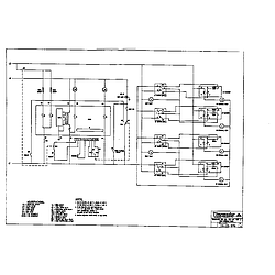REF30QW Freestanding Electric Range Schematic Parts diagram