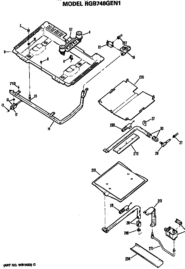 hotpoint stove parts manual