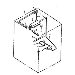 RSK3700UL Gas Range Gas components Parts diagram