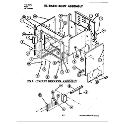 S120 Range Basic body assembly (s120-c) (s120-c) Parts diagram