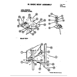 S120 Range Internal controls Parts diagram