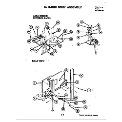 S120 Range Internal controls (s120-c) Parts diagram