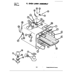 S120 Range Oven Parts diagram
