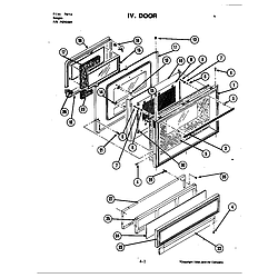 S120C Range Door (s120) Parts diagram