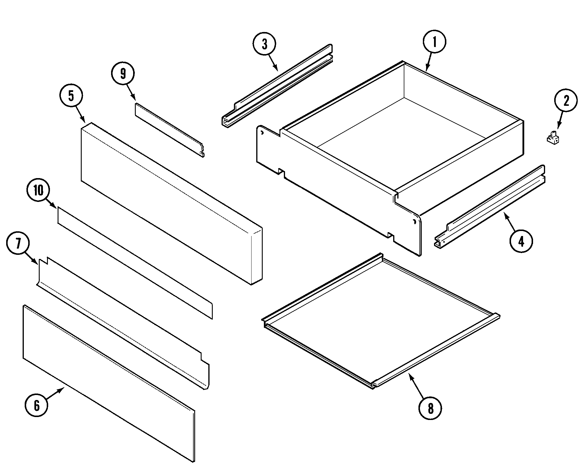 parts drawer