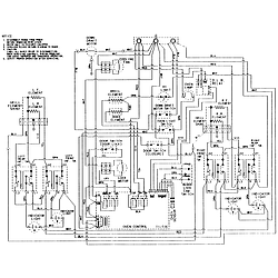 SVE47100B Electric Slide-In Range Wiring information(sve47100bc/wc ser 14) Parts diagram