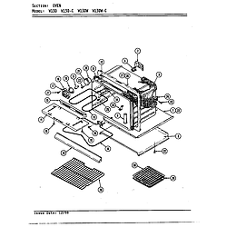 W130 Wall Oven Oven Parts diagram