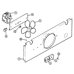 W136 Range Blower motors Parts diagram