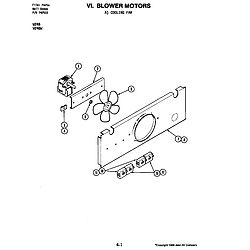 W246 Electric Wall Oven Blower motor-cooling fan (w246) (w246) Parts diagram