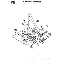 W246 Electric Wall Oven Internal controls (w246w) Parts diagram