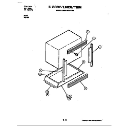 W276W Microwave Body Parts diagram