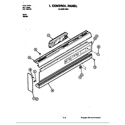 W276W Microwave Control panel (lower oven w276w) (w276w) Parts diagram