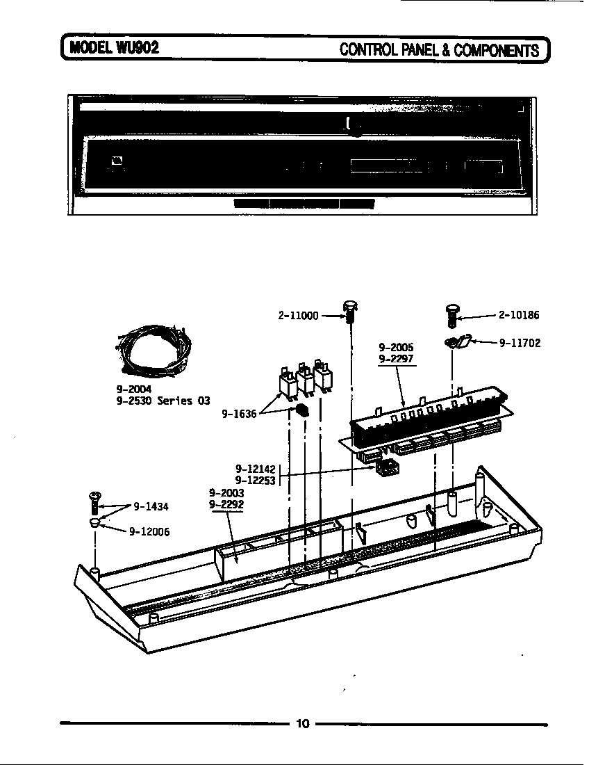 maytag dishwasher control panel reset