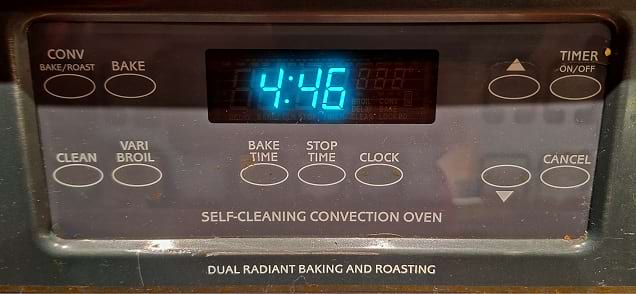 Frigidaire electronic timer 318012929